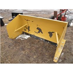 6 ft snowpusher for skidloader