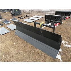 8ft hydro turn plow for skidloader -New