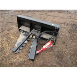 Tree/post puller for skidloader -New
