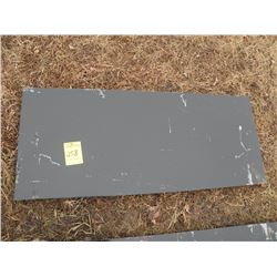 Weldable tool plate for skidloader -New