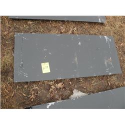 Weldable tool plate for skidloader -New