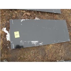 Weldable tool plate for skidloader -New