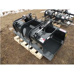 72" twin cylinder bucket grapple -New