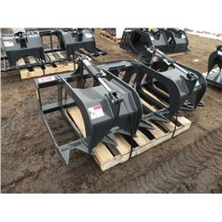 72" twin cylinder brush grapple -New