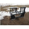 Image 2 : Stout 48" pallet forks w/walk-thru frame -New