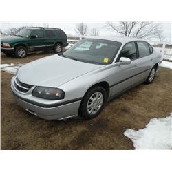 2003 Chev Impala -City Owned SN#-2G1WF52E039322722
