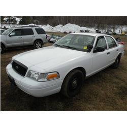2010 Ford Crown Vic -County Owned SN#-2FABP7BV4AX133360
