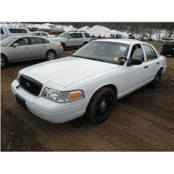 2011 Ford Crown Vic -County Owned SN#-2FABP7BV8BX147005