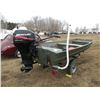 Image 3 : 2005 Alumacraft 16ft jon boat w/Shorelander trailer -County Owned SN#-ACBF3624I405