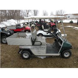 Club Car Turf carry all electric golf cart w/charger SN#-H00735807650