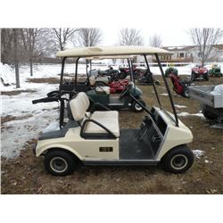 Club Car electric golf cart w/charger SN#-AQ0814887416
