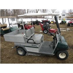 Club Car Turf Carry all electric golf cart w/charger SN#-H0436429210