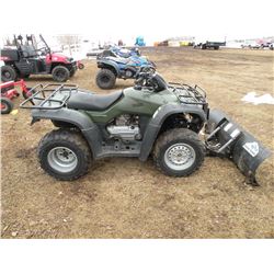 2005 Honda Rancher AT 4x4 w/plow SN#-1HFTE290754106352