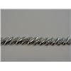 Image 2 : CERTIFIED SAN MARCO DESIGN DIAMOND BRACELET - 5MM WIDE BY 8IN LONG, INCLUDES CERTIFICATE