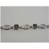 Image 2 : MYSTIC TOPAZ TENNIS BRACELET - 8 CTW, EXTRA SAFETY CATCH LINK