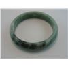 Image 2 : MOSS IN SNOW JADE BANGLE BRACELET