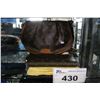 Image 2 : BROWN DESIGNER BAG WITH MATCHING PURSE