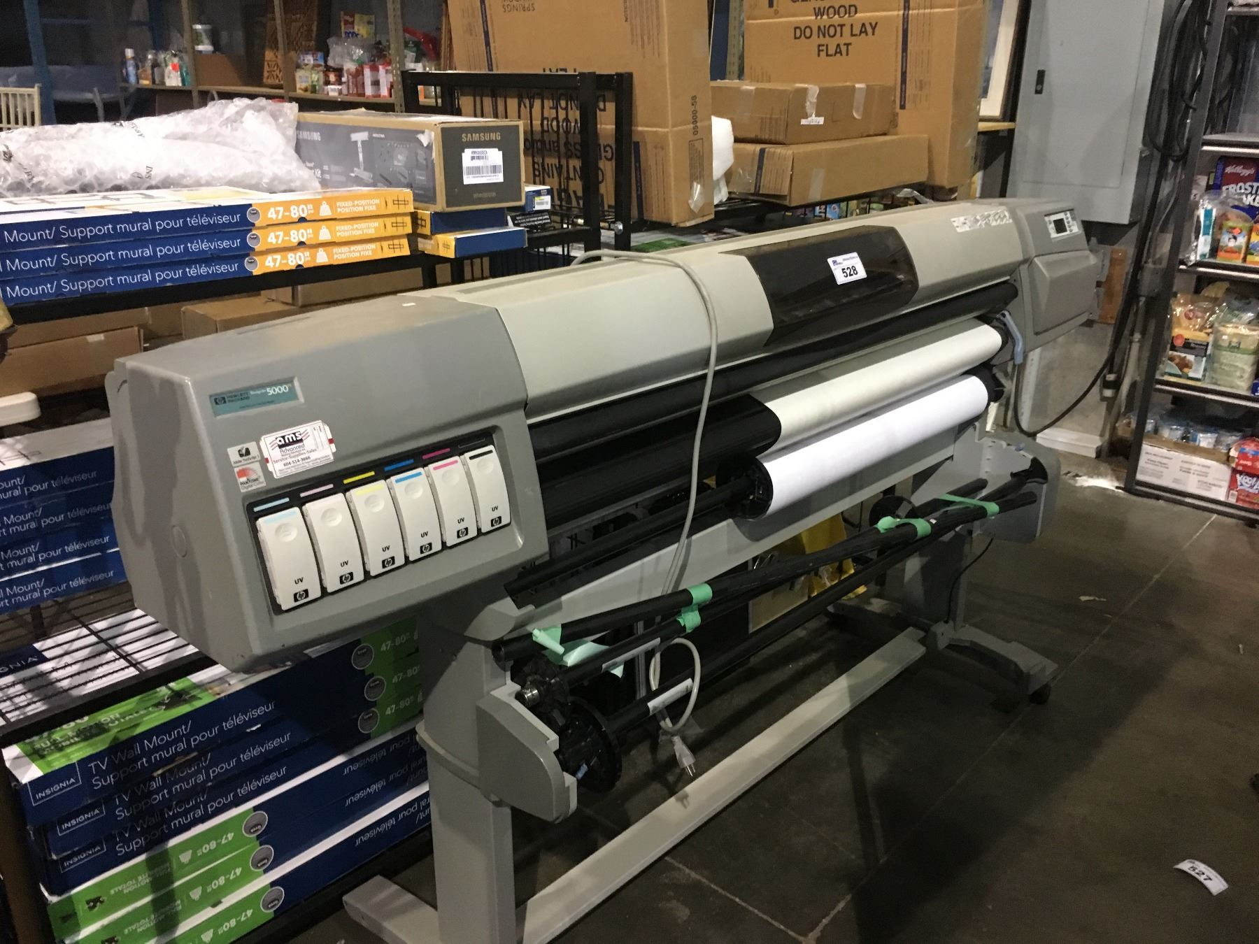 HP DESIGNJET 5000 PS WIDE FORMAT PRINTER Able Auctions