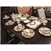Image 1 : 10 PLACE SETTING  ROYAL ALBERT OLD COUNTRY ROSE DINNERWARE SET MADE IN ENGLAND + PLACE MATS