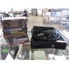 Image 1 : XBOX 360 WITH CORDS MISSING CONTROLLER/GAMES/DVDS