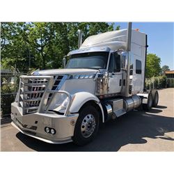 2015 INTERNATIONAL LONESTAR TRACTOR, MODEL SFA 6X4 WHITE, VIN # 3HSCXADT6FN717007