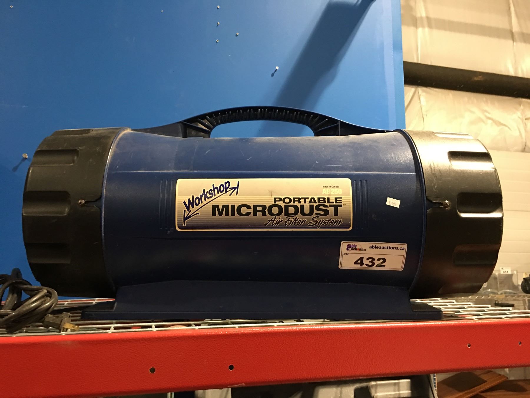 WORKSHOP PORTABLE MICRO DUST AIR FILTER SYSTEM
