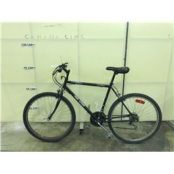 BLACK FREE SPIRIT 18 SPEED MOUNTAIN BIKE