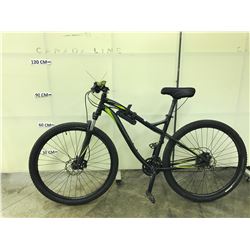 BLACK SPECIALIZED MYKA ELITE FRONT SUSPENSION MOUNTAIN BIKE WITH FRONT AND REAR HYDRAULIC DISC
