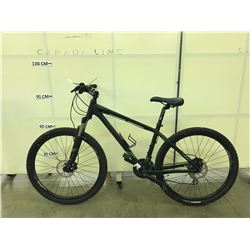 BLACK GIANT TALON 24 SPEED FRONT SUSPENSION MOUNTAIN BIKE WITH FRONT AND REAR HYDRAULIC DISC BRAKES