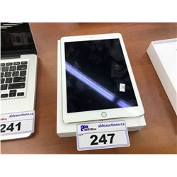 APPLE IPAD AIR 2, WIFI, TOUCH ID, 16 GB, ROSE GOLD, MODEL 1566, SERIAL NUMBER DMRNJP6XG5VV