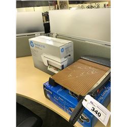 2 PAPER CUTTERS AND HP DESKJET 2130 PRINTER