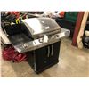 Image 1 : CHAR BROIL 4 BURNER STAINLESS BBQ WITH SIDE BURNER AND COVER