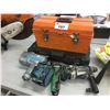 Image 1 : LOT OF ASSORTED TOOLS AND TOOL BOXES