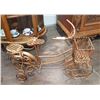 Image 1 : METAL ART BICYCLE PLANT STAND