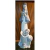 Image 1 : SPANISH PORCELAIN NUN WITH CHILD FIGURINE