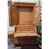 Image 2 : SWITZER'S OF VANCOUVER CUSTOM INLAID OLIVE WOOD SECRETAIRE