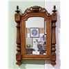 Image 1 : ANTIQUE CARVED FRAMED MIRROR