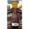 Image 1 : SIGNED GALLE ART GLASS VASE