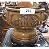 Image 1 : ASIAN BRONZE DOUBLE HANDLED BOWL