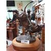 Image 1 : BRONZE SCULPTURE TITLED "ROLLING THUNDER" BY CARL REGATTI