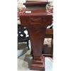 Image 1 : MAHOGANY PEDESTAL