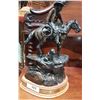 Image 1 : BRONZE STATUE TITLED "COWBOY'S CREW"