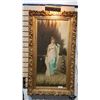 Image 2 : ORNATE GILT FRAMED ILLUMINATED OIL ON CANVAS SIGNED J. RODIER 1881