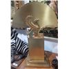 Image 2 : ART DECO PAIR GRIFFEN FIGURAL BRASS TABLE LAMPS