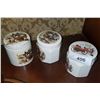 Image 2 : LOT OF 3 SANDLANDWARE MARMALADE JARS