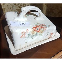 VICTORIAN LIDDED CHEESE DISH
