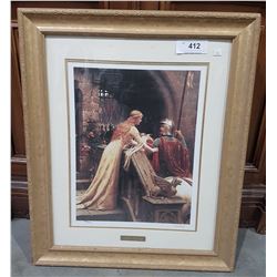 SIGNED LTD EDITION LITHOGRAPH TITLED "GODSPEED"