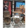 Image 1 : TWO ANTIQUE TRAIN LANTERNS