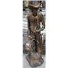 Image 1 : AUSTIN STYLE CHALKWARE COWBOY STATUE