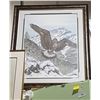 Image 1 : FRAMED EAGLE PRINT